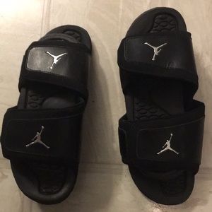 Boys size 3 Jordan slides